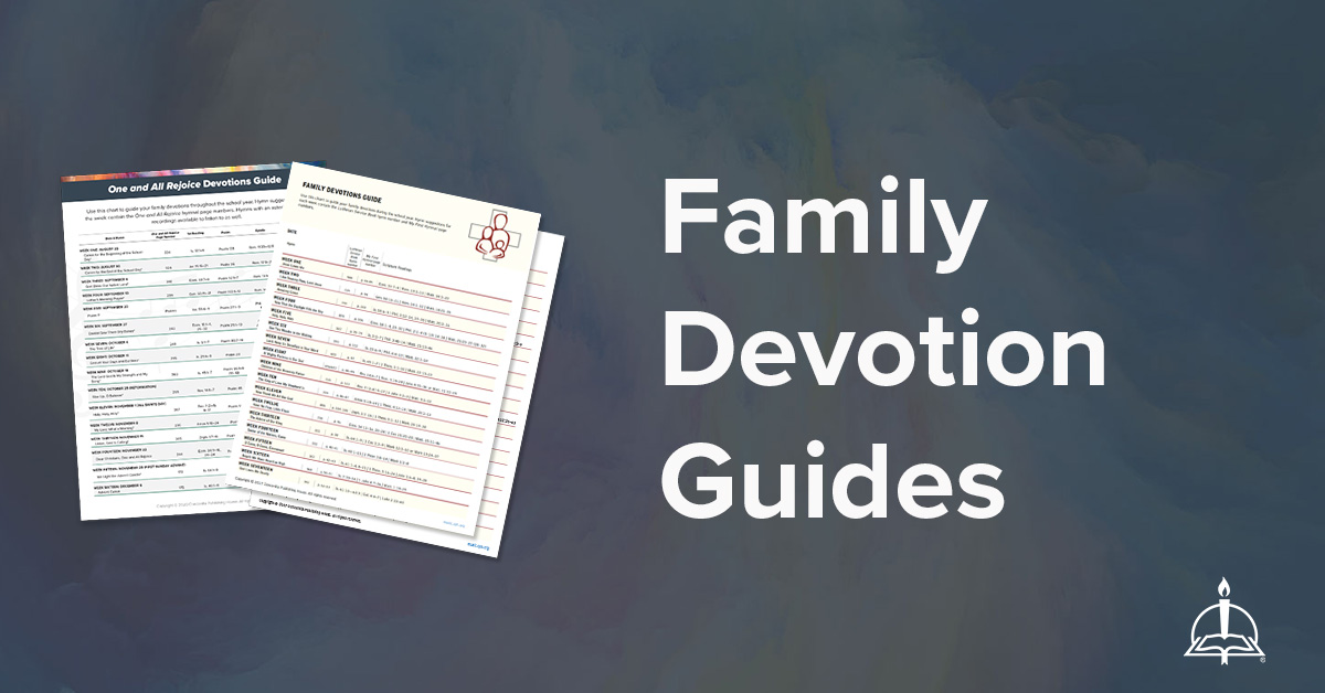 Hymn Devotion Guides for Families | CPH Music